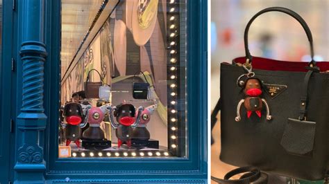 prada charm blackface|Prada pulls products after accusations of blackface imagery.